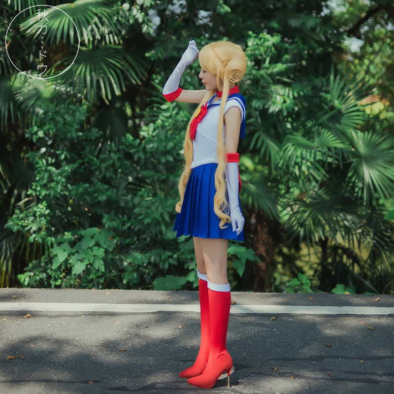 美少女战士Cos服Sailor Moon衣服水冰月cosplay服月野兔变身装 - 图1