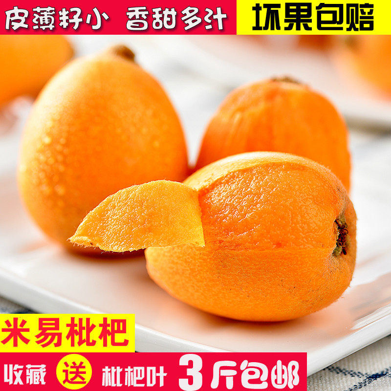 四川攀枝花米易枇杷当季现摘整箱3斤精选新鲜水果非蒙自琵琶包邮