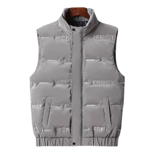 雅鹿男装羽绒马甲男2025年冬季青年保暖防风亮面免洗外穿马夹外套 - 图3