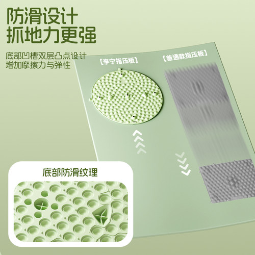 李宁指压板足底按摩垫超慢跑室内软硅胶跑步脚底脚踩减肥液态原地 - 图3