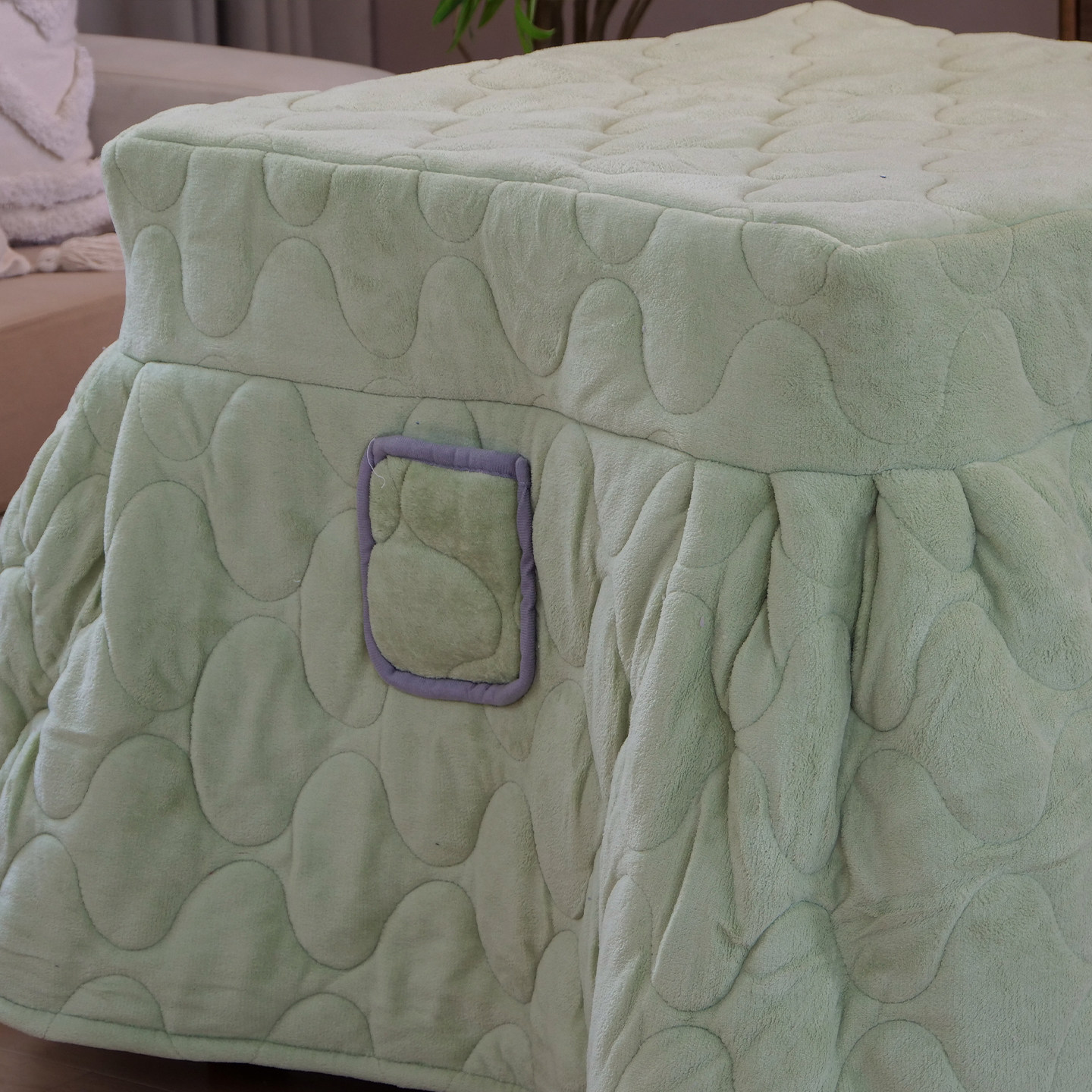 正方形烤火套电炉罩被子加绒加厚茶几罩电暖炉取暖炉冬天保暖家用,淘宝优惠券,粉丝福利购,淘宝优惠卷