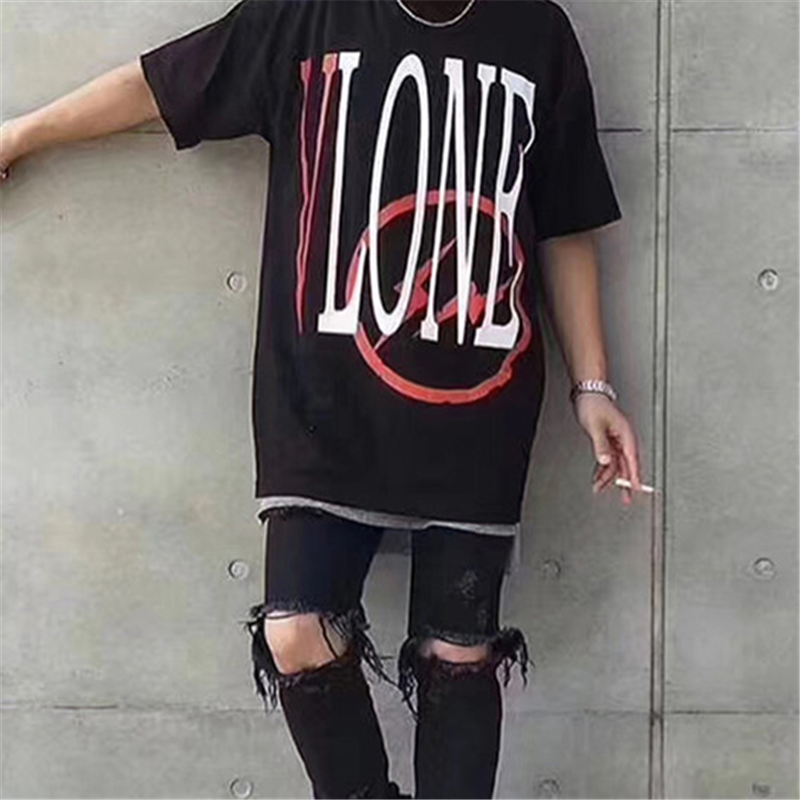 正品 VLONE 陈冠希FRAGMENT闪电藤原浩限定 正反两面穿短袖T恤