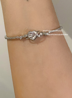 其他日韩女铜合金爱心手镯