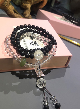 天然降真香手串女多圈项链手链