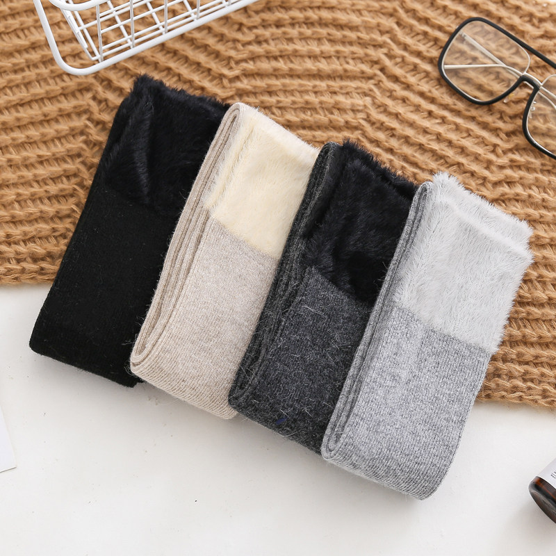 日系秋冬季中厚保暖过膝袜羊毛护膝袜套女堆堆袜高筒长筒袜长袜子,淘宝优惠券,粉丝福利购,淘宝优惠卷
