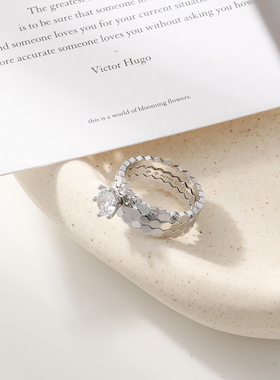 蜂巢套戒（间钻、无钻、大单钻）