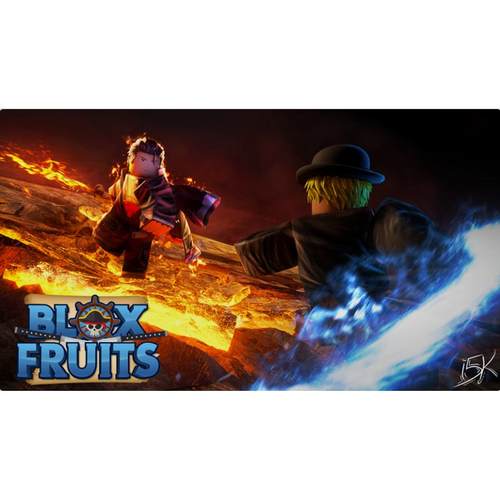 Roblox Bloxfruits V4种族罗布乐思双武士刀神人拳红果 满级账号 - 图1