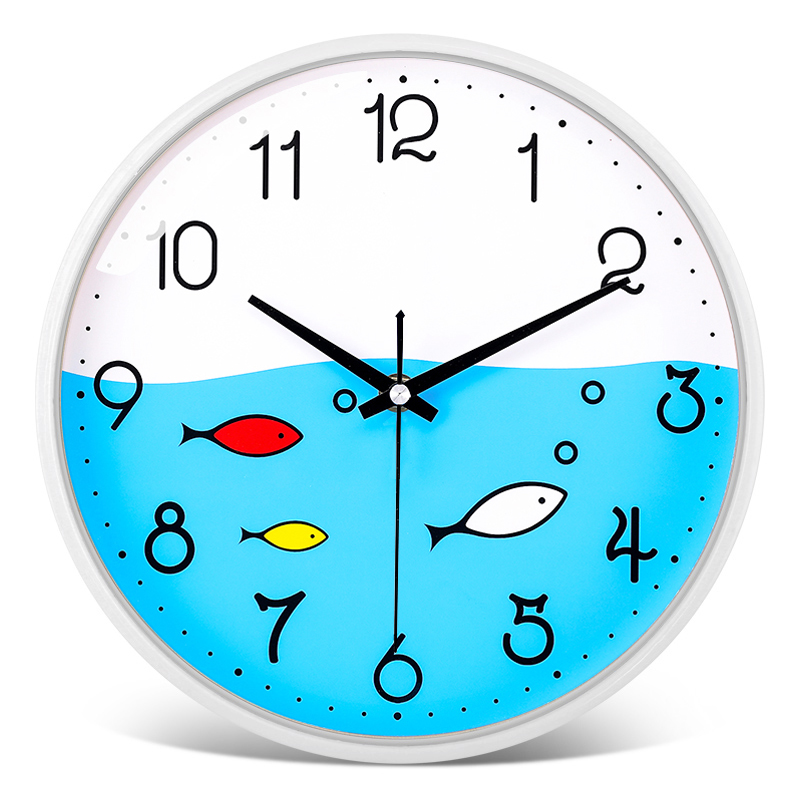 钟表挂钟客厅家用时尚现代简约静音北欧创意时钟挂墙石英钟表挂表-图0