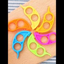 Pickpocket Emperor Small Rat Peeled Citrus Instrumental Hand Plastic Ring Peeled mandarin Vo Creative Open Orange Peel the fruit