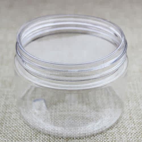 80g透明广口膏霜瓶PET塑料68牙面霜面膜100g化妆品分装空盒子120g - 图3
