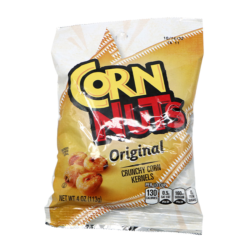 【临期】美国Corn snack苛诺松脆玉米粒原味烧烤味农场小吃零食-图3