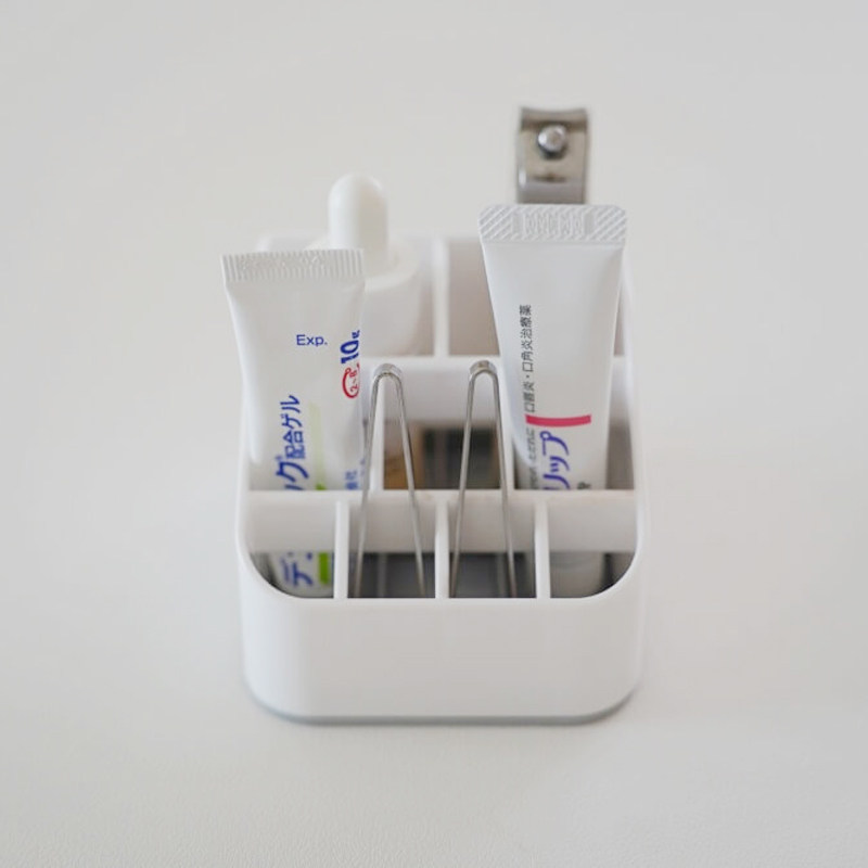 YAMADA日本制 迷你小号分隔式镜柜收纳盒药膏软膏条状乳膏收纳架,淘宝优惠券,粉丝福利购,淘宝优惠卷