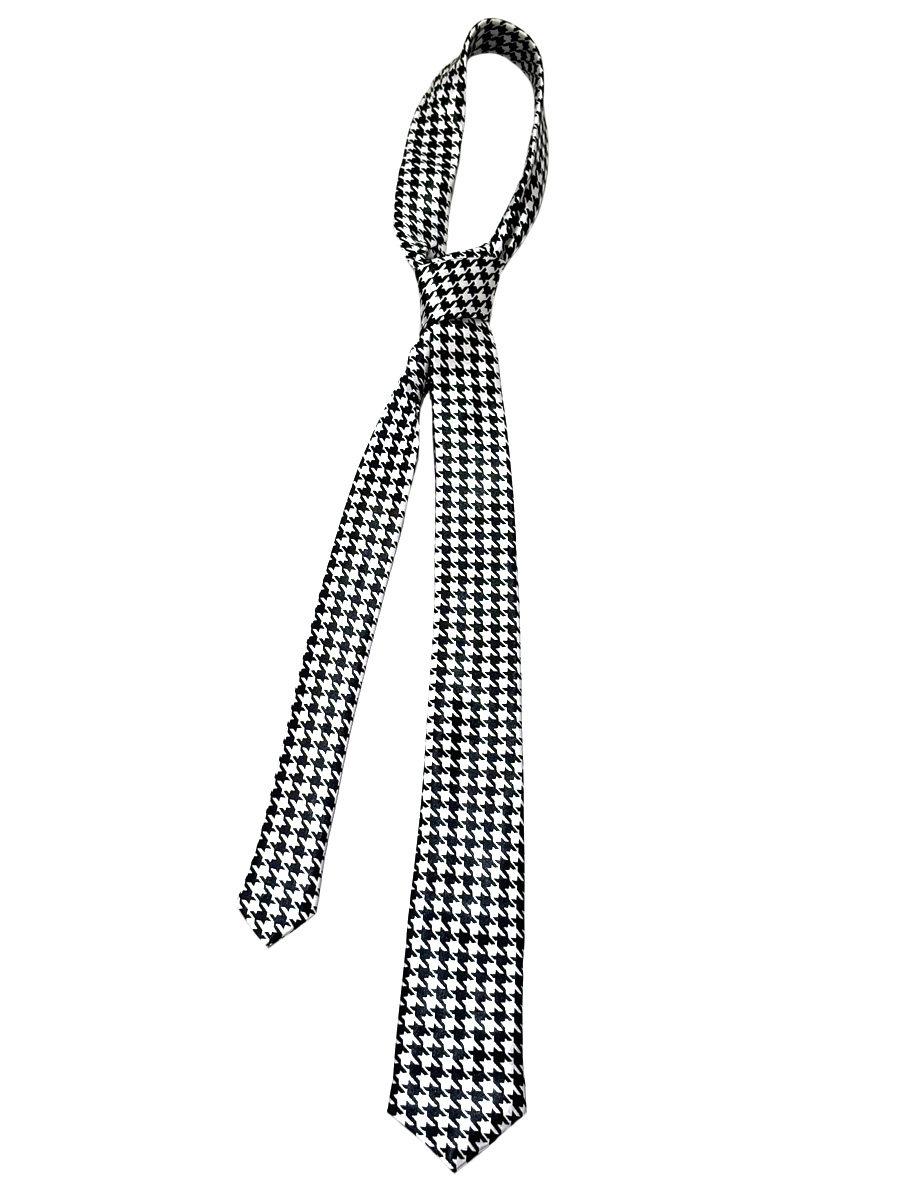 买二送一印花领带女手打细窄版百搭斑马豹纹格子条纹学生个性潮酷,淘宝优惠券,粉丝福利购,淘宝优惠卷