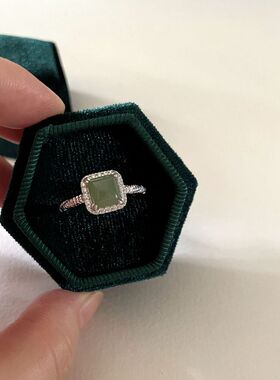女925纯银复古活口戒指