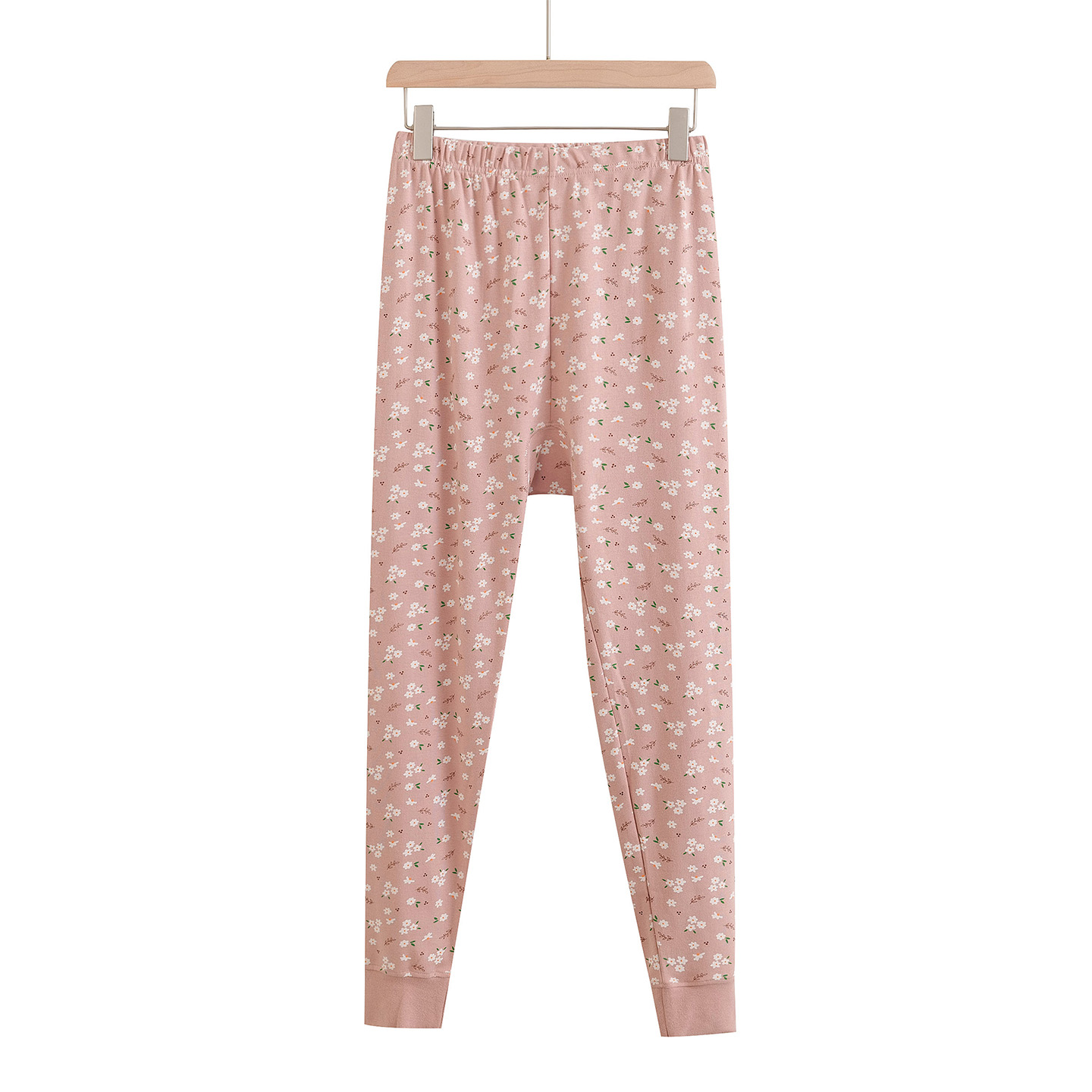 中老年女士纯棉秋裤老人棉毛衬裤妈妈加裆保暖线裤薄款打底保暖裤