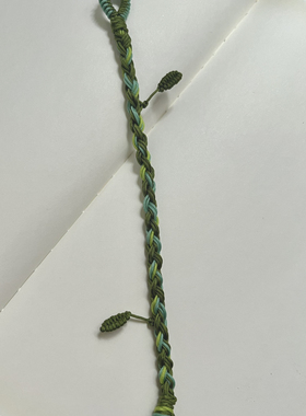 《喜羊羊与灰太狼》草绳手环友谊手链可爱动画周边手工编织礼物