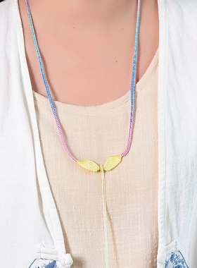 手工编绳8股编天使翅膀款 可调节高端大气男女通用