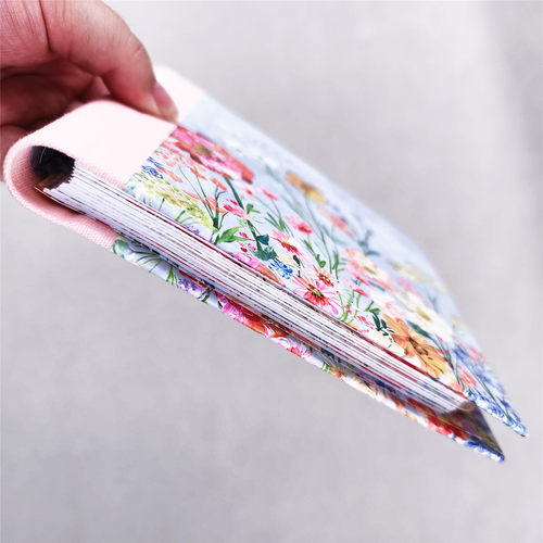 英国外单花花硬壳通讯录簿电话簿号码记录本 可改做DIY手帐本 - 图1