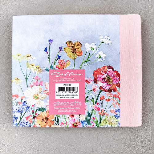 英国外单花花硬壳通讯录簿电话簿号码记录本 可改做DIY手帐本 - 图2