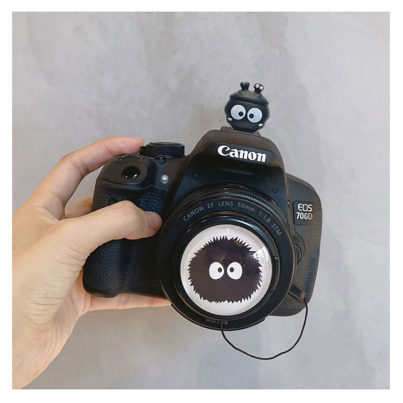 适用于富士15-45镜头盖 xs20热靴盖XT30相机1855xc35f2防丢绳52mm - 图2