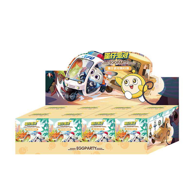 卡通蛋仔派对盲盒公仔手办朱迪幽猎塞莉诺浪花黛露珊天姬莲若尼克