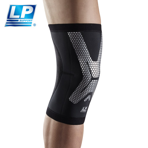 LP CT71 运动护膝 健身篮网排足羽毛球膝盖护具 透气防滑 - 图1