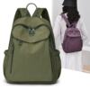 Waterproof Oxford cloth backpack Korean style casual large capacity women's fashion lightweight nylon sports shopping backpack for women