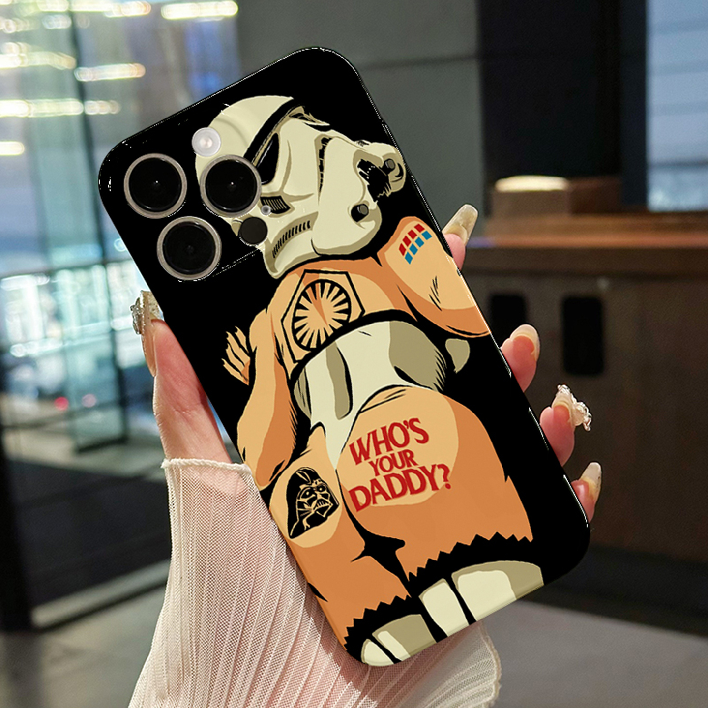 星球大战性感白兵适用iphone16promax菲林手机壳苹果17华为p70荣耀400vivos30iqoo13y300软红米k80note14全包-图0