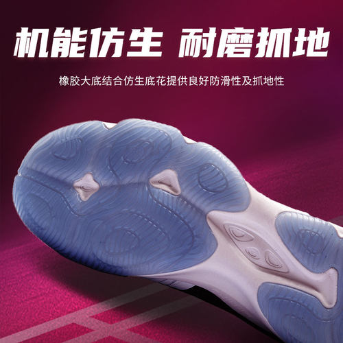 李宁羽毛球鞋 变色龙TD 男款支撑防滑包裹耐磨防滑羽毛球训练鞋 - 图2