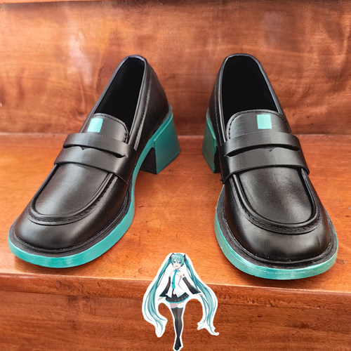 初音未来cos鞋子MIKU公式服配套cosplay虚拟歌手漫展拍照视频直播 - 图3