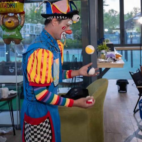 120g专业杂耍球小丑手抛球手技球红黄蓝表演道具Juggling Balls - 图3