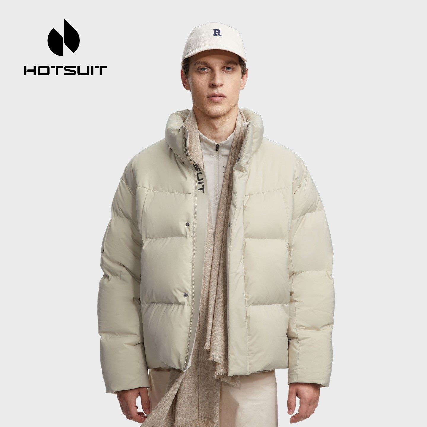 hotsuit后秀运动鹅绒羽绒服男秋冬季立领短款保暖面包服外套女款,淘宝优惠券,粉丝福利购,淘宝优惠卷