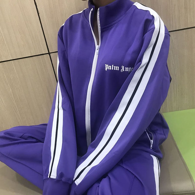 Palm棕榈天使侧边条纹Angels运动套装情侣卫衣外套男女潮流休闲裤,淘宝优惠券,粉丝福利购,淘宝优惠卷