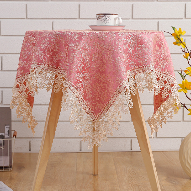 家用茶几桌布网红布艺小圆桌布餐桌台布长八仙桌子布床头柜正方形,淘宝优惠券,粉丝福利购,淘宝优惠卷