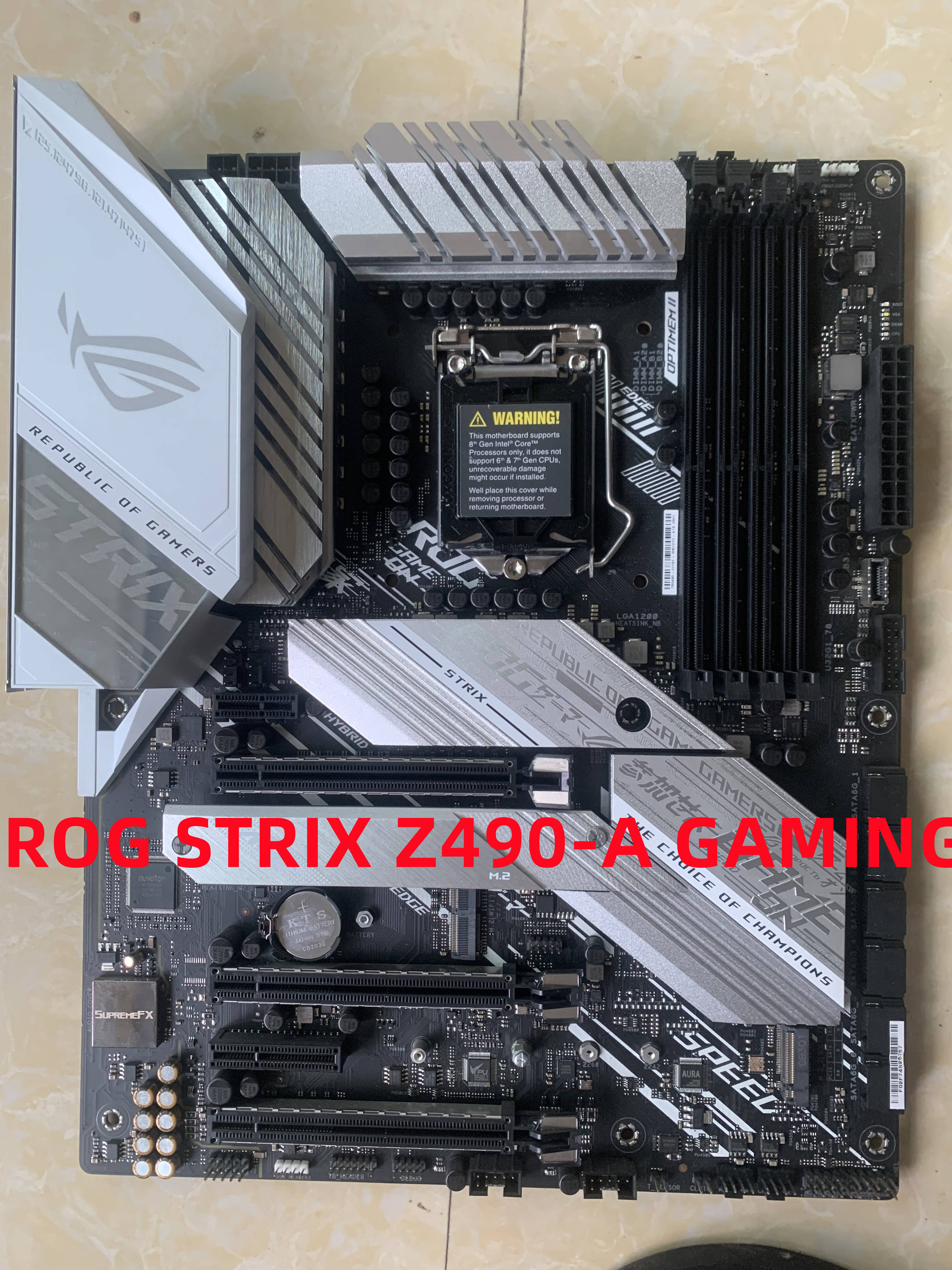 Asus/华硕 ROG STRIX Z490-A GAMING 吹雪 - 图1