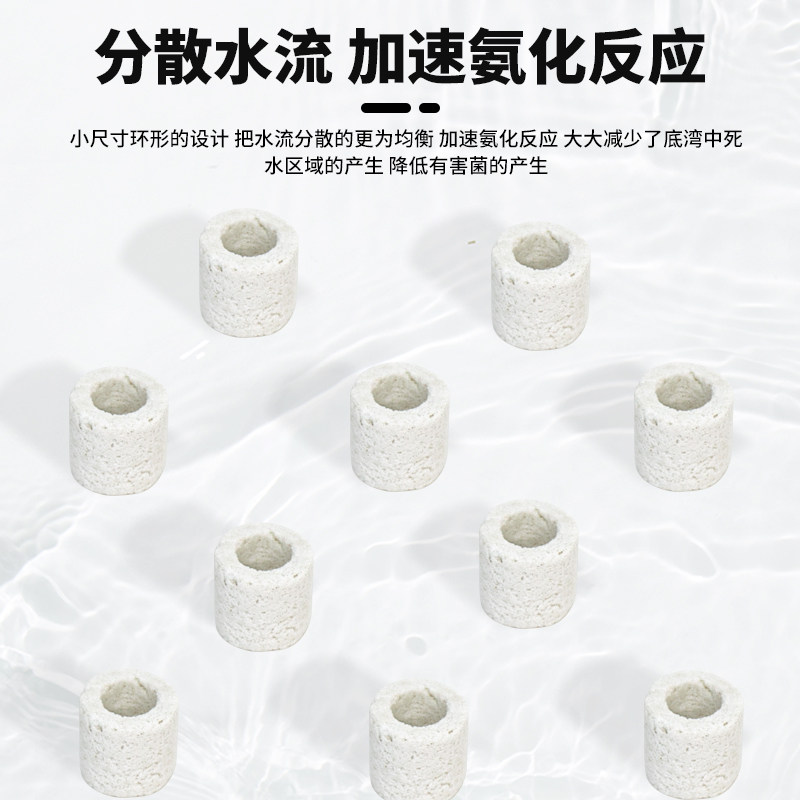 沃韦朗鱼缸滤材陶瓷环呼吸玻璃环过滤养水培菌纤维环ac细菌屋,淘宝优惠券,粉丝福利购,淘宝优惠卷