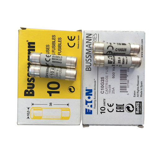 BUSSMANN熔断器C10G1-G2-G4-G6-G8-G10-G12-G16-G20-G25 10*38mm - 图3