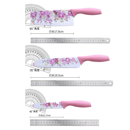 切菜刀厨房家用切片刀锋利厨师刀具组合不锈钢厨具菜板菜刀套装 - 图2