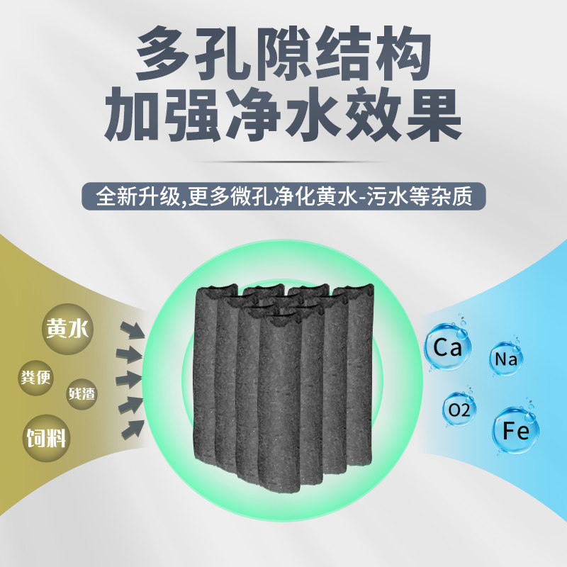 【去黄水】活性炭鱼缸专用水族净水用品水处理滤材鱼池碳过滤材料,淘宝优惠券,粉丝福利购,淘宝优惠卷