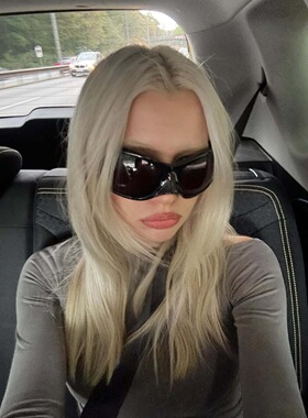 赛博朋克异形面具骑行护目墨镜