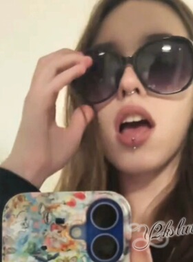 y2kslut外贸ins复古个性vintage狐狸头镶钻渐变色太阳眼镜墨镜女