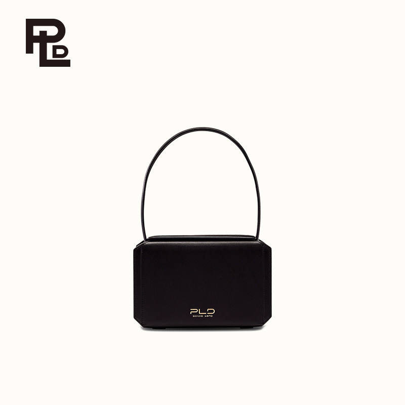 保兰德PLD小号八角盒包包女头层牛皮高级感手提包体制内单肩包包,淘宝优惠券,粉丝福利购,淘宝优惠卷