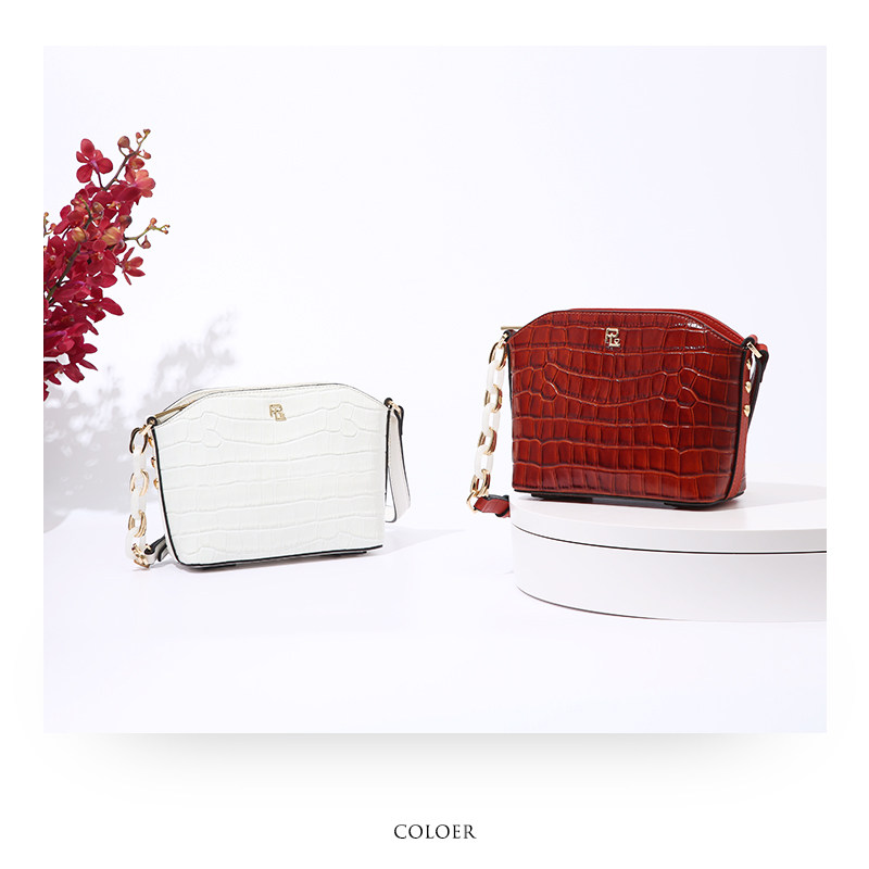 pld保兰德2020新款真皮斜挎小包包 powerland保兰德女士包袋