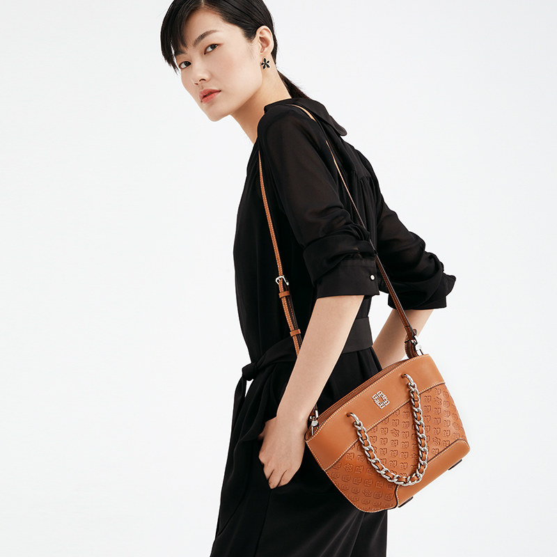 pld保兰德手提包2020官方真皮包包 powerland保兰德女士包袋