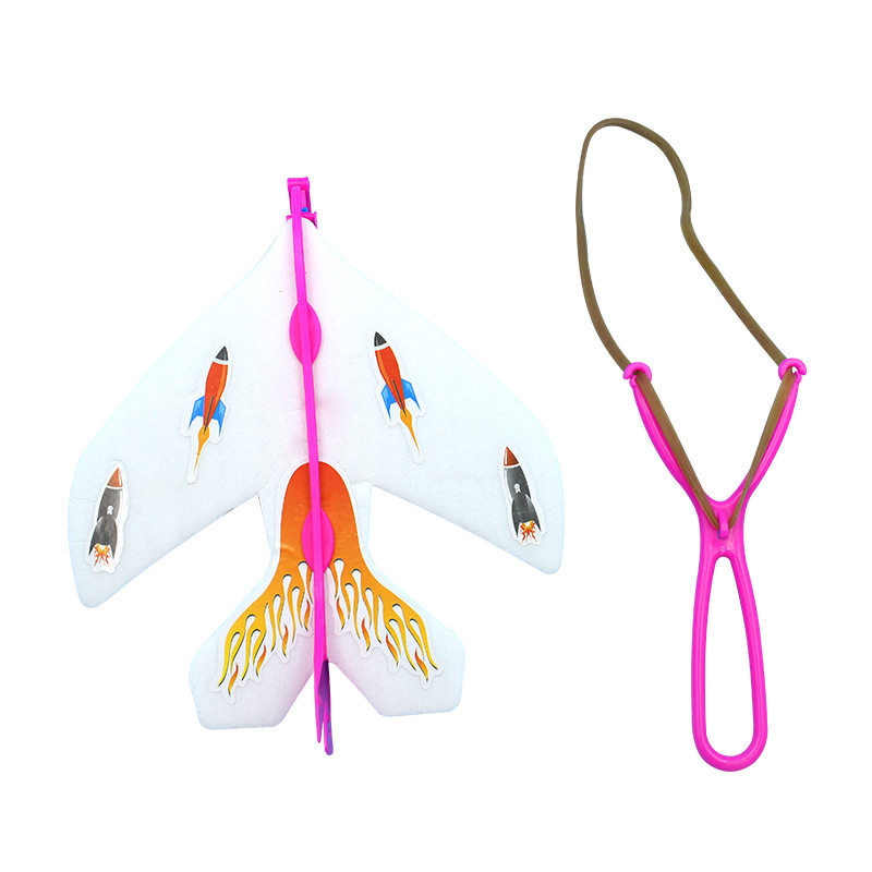 橡筋弹射飞机模型闪光幸运鸟手抛回旋飞机橡皮筋动力小车航模玩具,淘宝优惠券,粉丝福利购,淘宝优惠卷