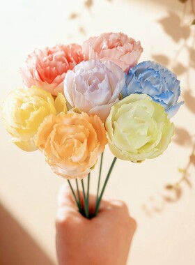 手工陶瓷牡丹花苞插花瓶送礼