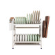 Kitchen bowl rack drain rack cabinet storage rack household countertop multi-function bowl plate bowl plate chopsticks storage rack box