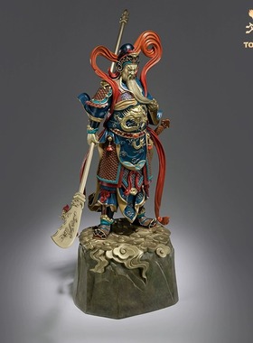 铜师傅《天地正气》全铜关公铜像