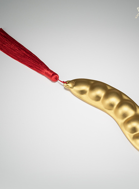 铜师傅四季平安客厅福豆铜摆件