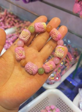 玉阅珠宝女玛瑙百搭天然手链